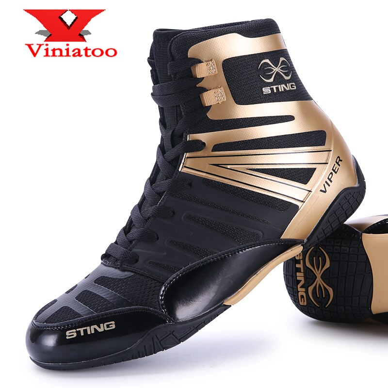 Wrestling Shoes Men Big Size 38-46 Wrestling Sneakers Light Weight Boxing Shoes Breathable Boxing Footwears