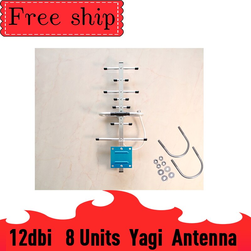 700-2700MHZ CDMA UMTS GSM WCDMA LTE DCS External Outdoor Antenna 12dBi Gain Cell Phone Booster Repeater Outside Yagi Antenna
