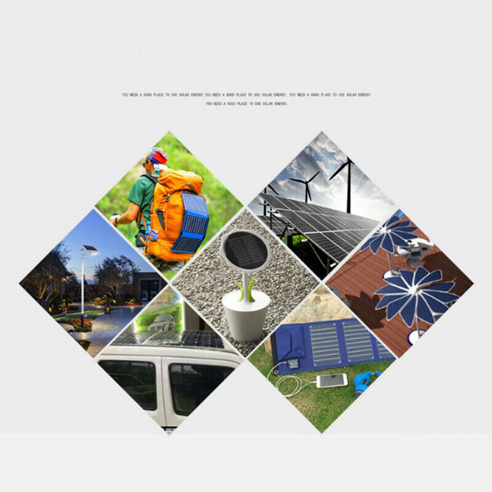 2X 12V 30W Solar Panel Car Van Boat Caravan Camper Trickle Portable Battery Charger