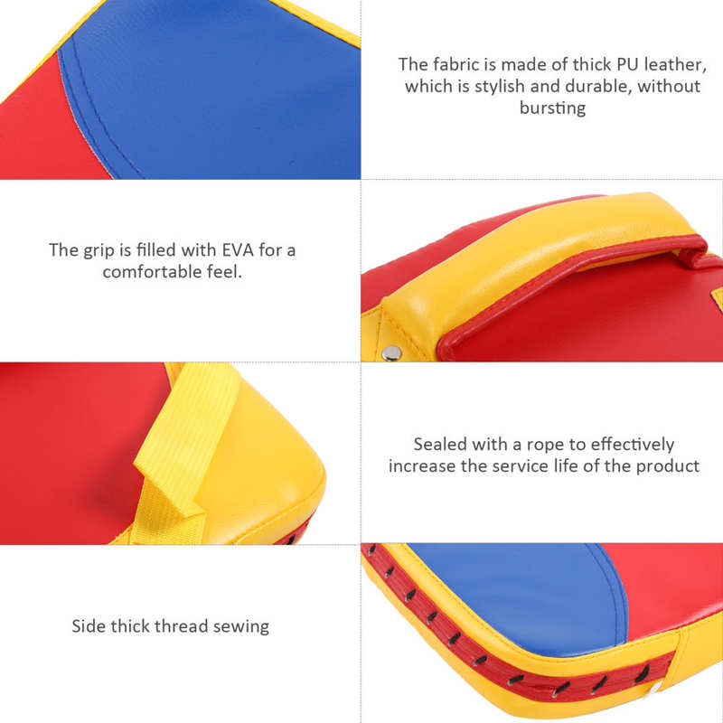 Boxing Target Taekwondo Grasp Horizontal Arc-shaped Chest Target Sanda Training Side Kick Pad Karate Taekwondo Accessories