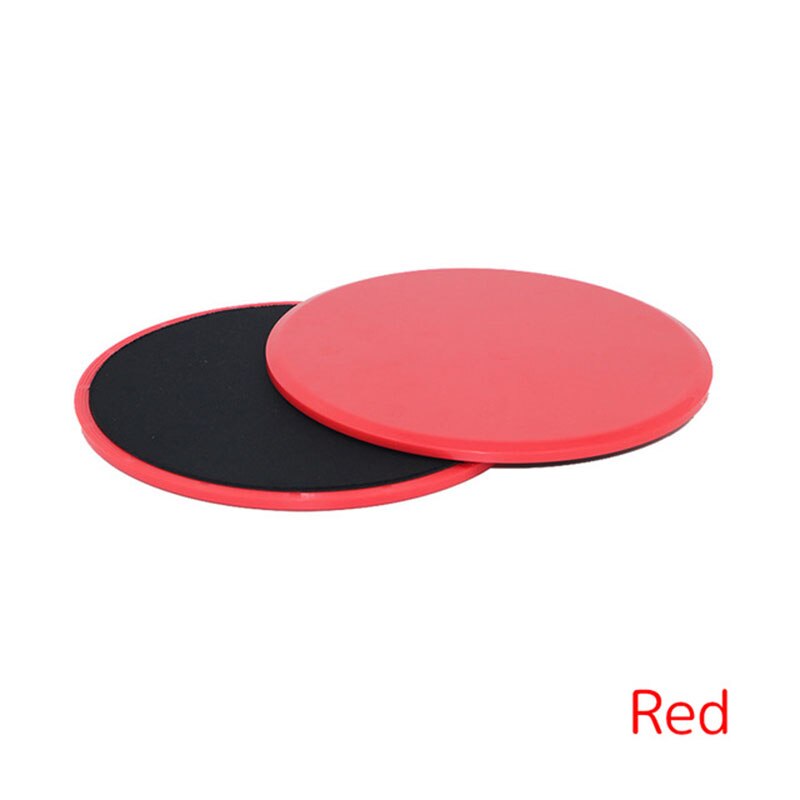 Discos deslizantes para ejercicio de Fitness, esterilla deslizante para hacer ejercicio de Yoga, de realce, gimnasio en casa, accesorios de entrenamiento de núcleo Abdominal: Rojo