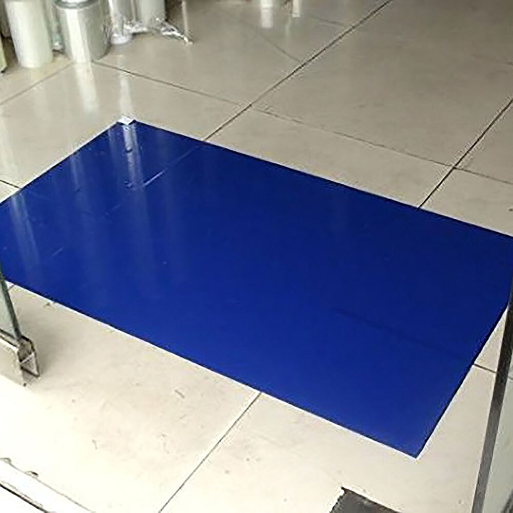 30pcs Disinfection Mat Peel Off Sticky Floor Door Mat Can Tear Dust Dirt Remover Pads Dust Free Purification Sticky Pad