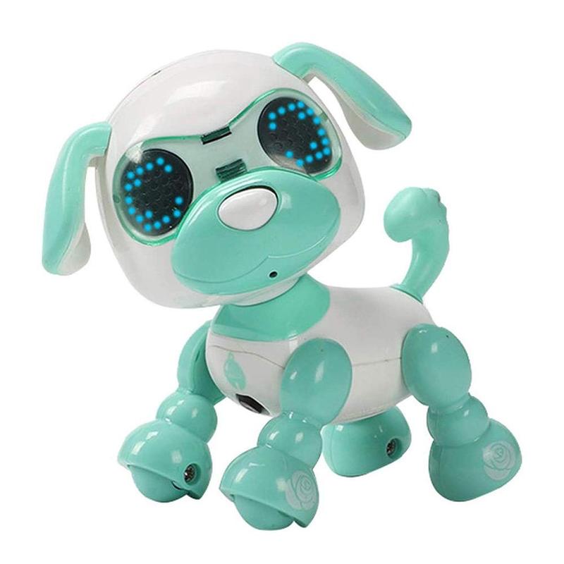 Intelligent Puzzle Pet Dog Child Robot Dog Pet Toy LED Eyes Sound Puppy Record Educational Toy Birthday for Baby