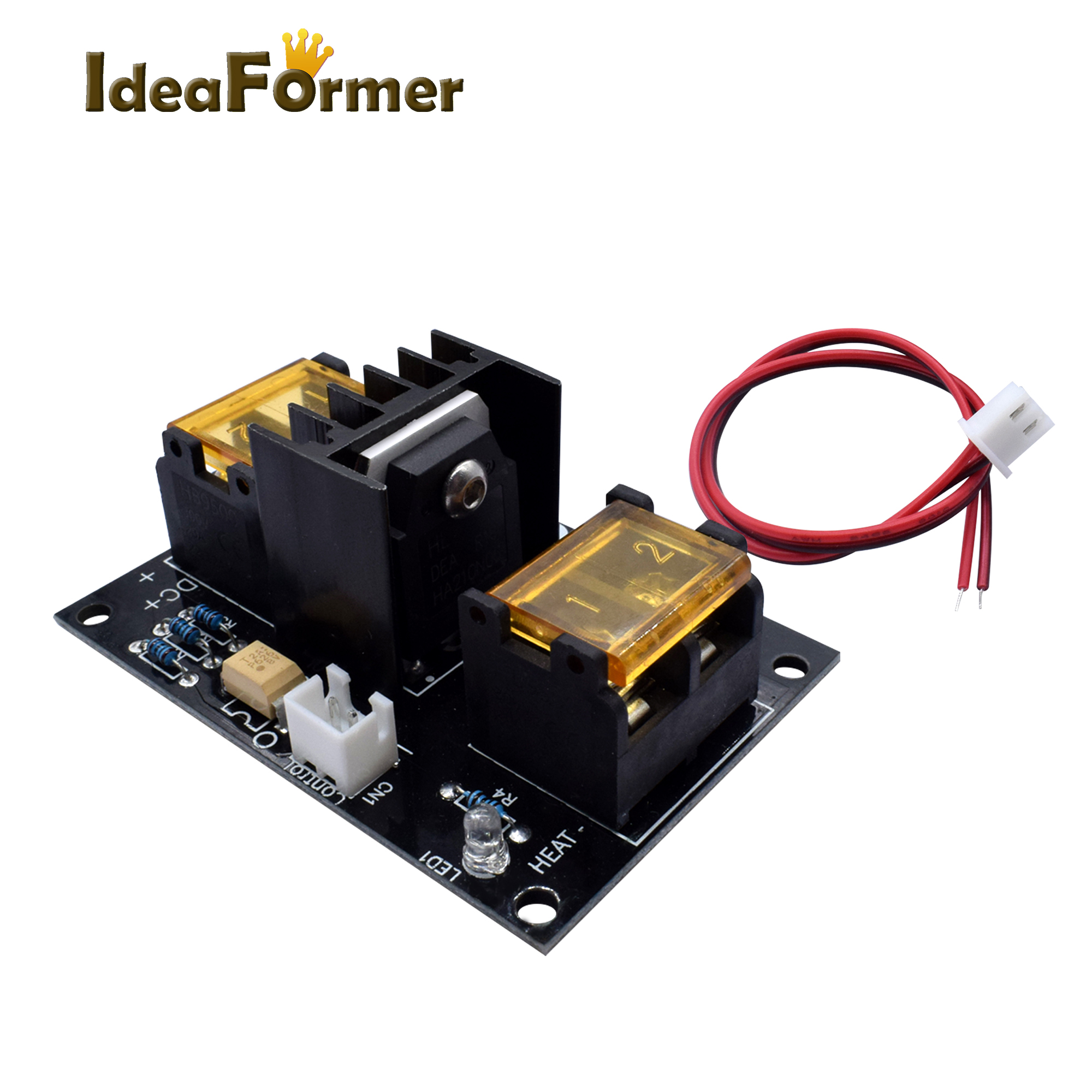 Módulo de expansión MOSFET 30A Inc. 2 pines de plomo con Cable de cama calefactable módulo de potencia/Hotbed Anet A8 A6 A2 rampas 1,4 piezas de impresora 3D