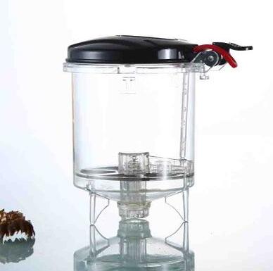 Heat Resistant Glass Teapot Chinese Set Puer Kettle Coffee Maker Convenient Office Pot With filter: Burgundy