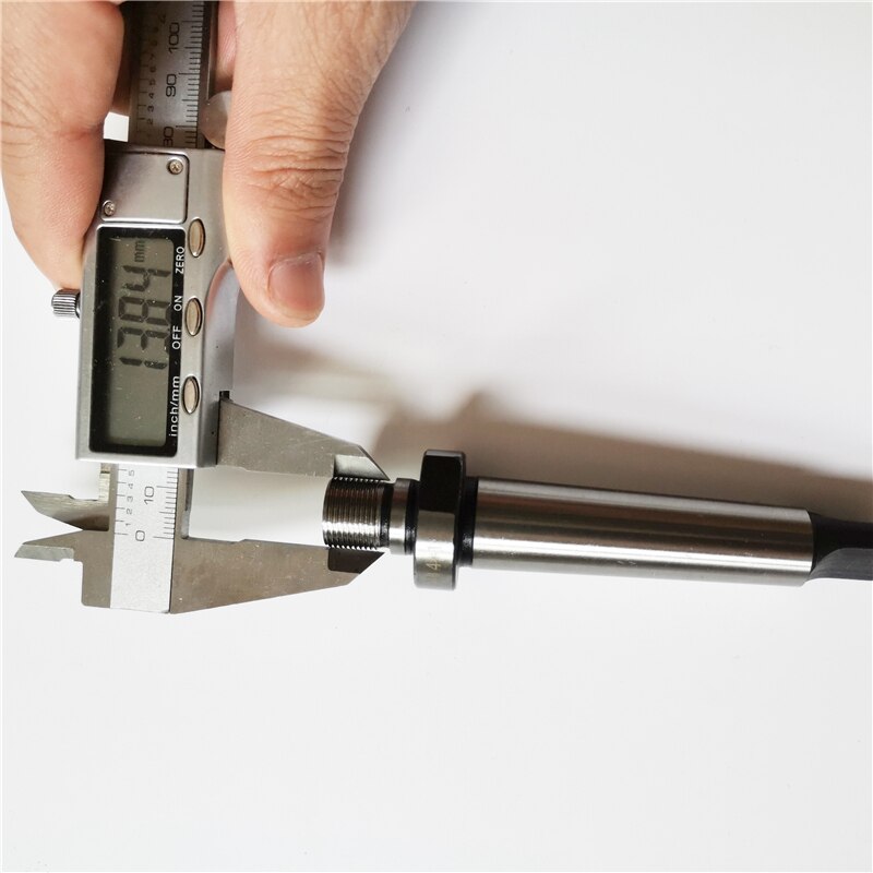 2Mt Shank to M14X1 Threaded Drill Chuck Arbor Hardened Morse Taper Mt2 MT3 Adapter