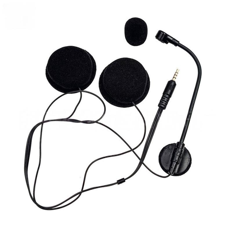 Auriculares para casco de motocicleta con doble altavoz, superior, ideales para motociclismo, 32 Ω, 3,5 mm