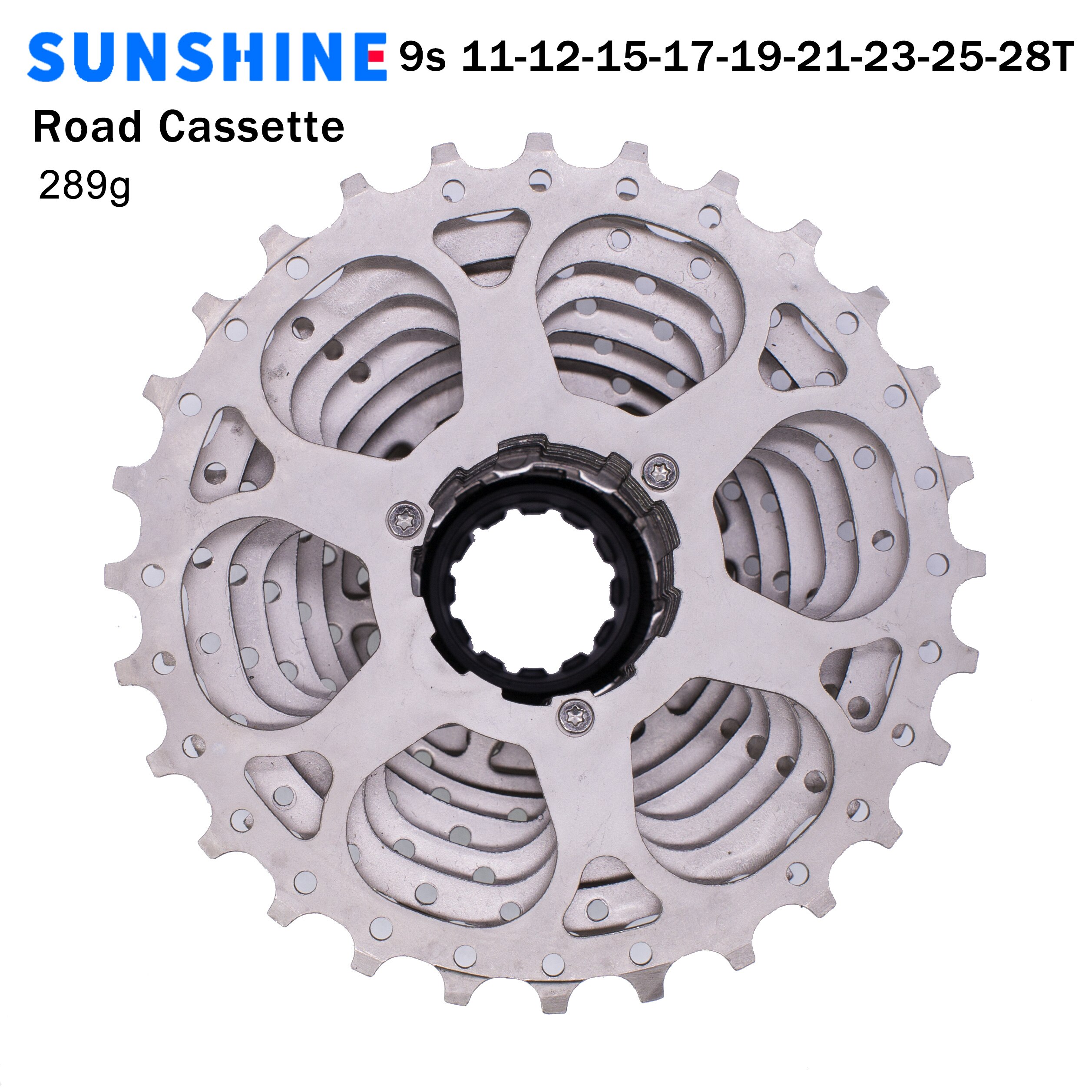 SUNSHINE-sz 9 10 Speed Bicycle Flywheel Cassette 11-28T 9v Road Bike Variable Speed Cassette 28T For 105 SUMC 9 Speed Chain