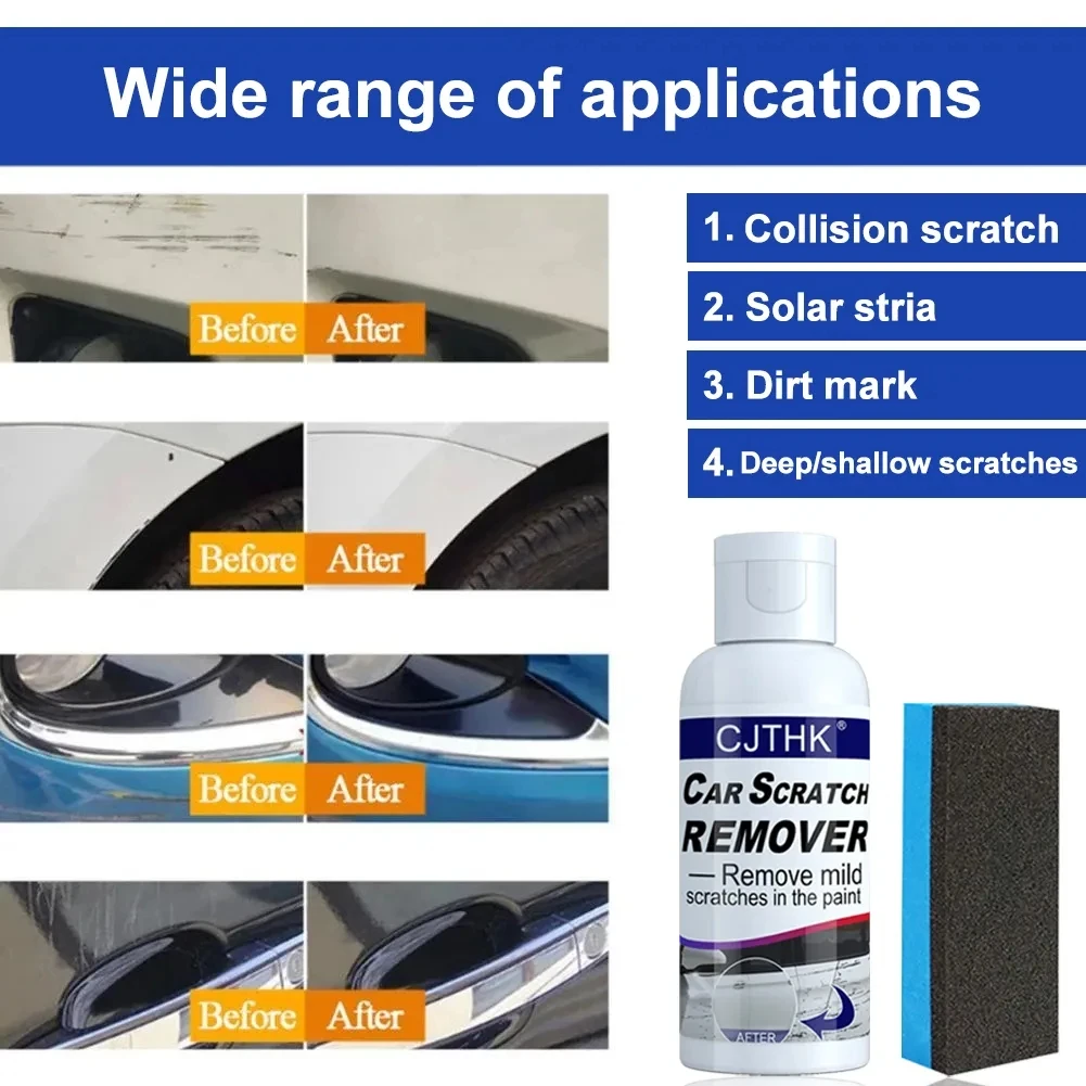 Auto Kras Remover Verf Care Tools Auto Swirl Remover Krassen Reparatie Polijsten Auto Body Slijpen Compound Anti Kras Wax
