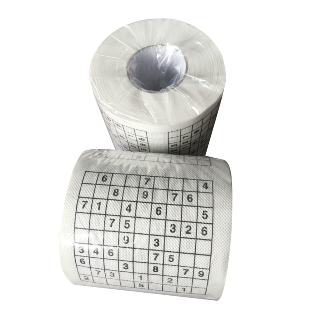10*10cm Toilet Roll Tissue Decor Tissue Letter Printing Napkins Hollow Replacement Cleaning Table Home Kitchen Paper towels Safe