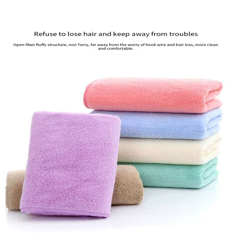 140*70cm Strong Absorbing Water Bath Super-sized Microfiber Soft Breathable Dog Towels For Golden Dogs Pet Towel Accessories