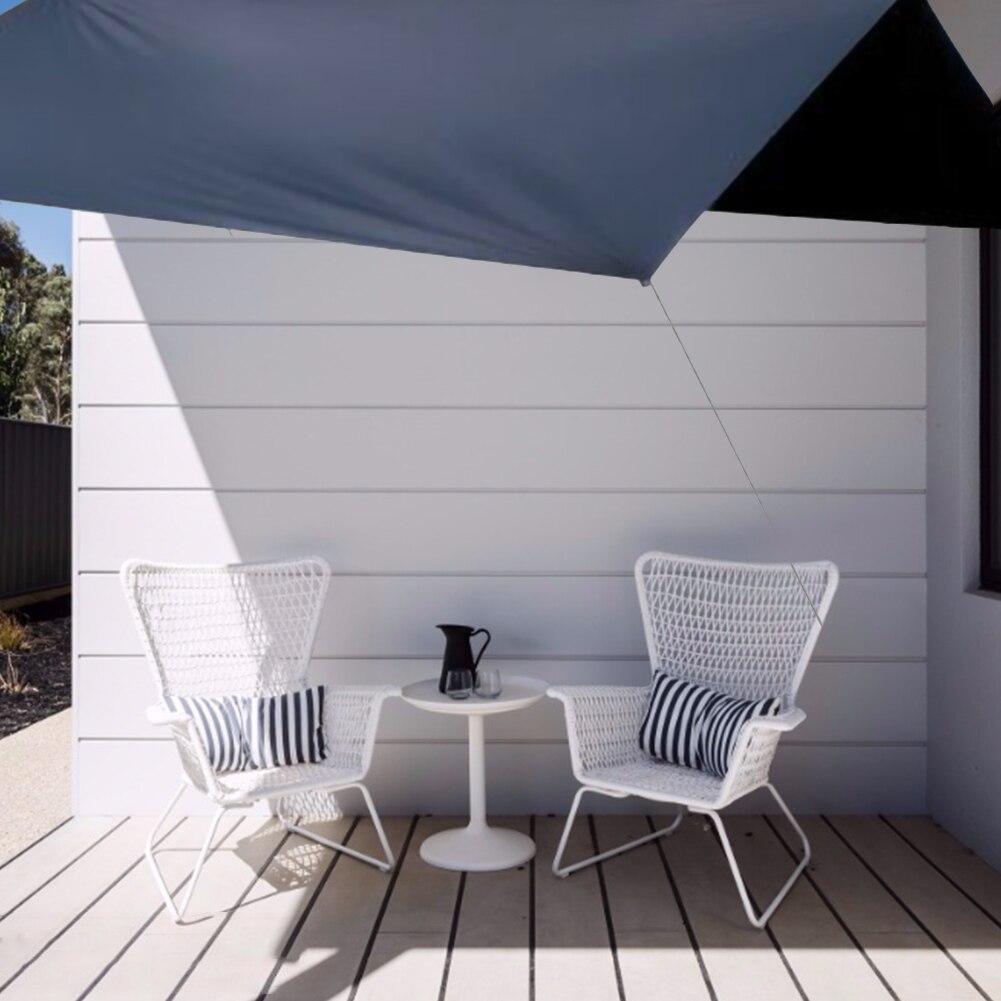 3 x 3m sun canopy awning tent tarpaulin outdoor camping rain fly anti-uv protection fabric beach shade parasol canopy