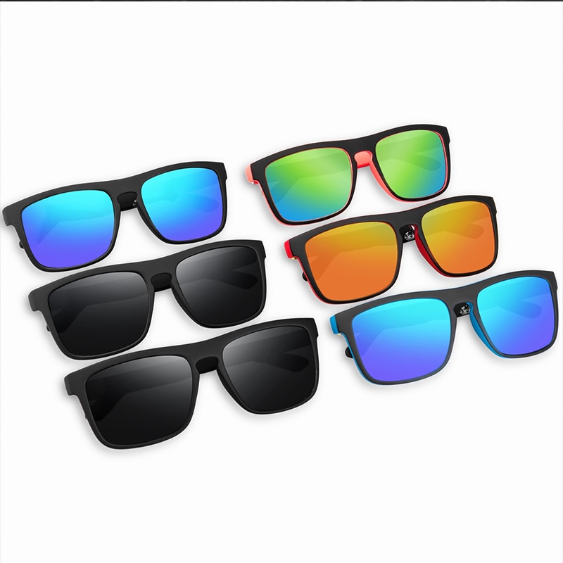 QUISVIKER gafas de sol polarizadas gafas de sol para hombres y mujeres gafas cuadradas para hombres gafas de conducción Retro Vintage UV400