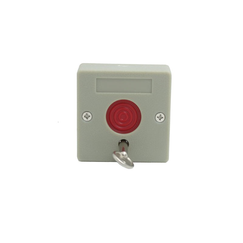 Emergency button plastic switch alarm emergency alarm switch with key