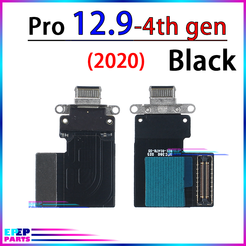 Cable de puerto de carga conector Dock para Ipad Pro 9,7 10,5 11 12,9 Módulo de placa flexible de cargador: Pro12.9 2020 4th B