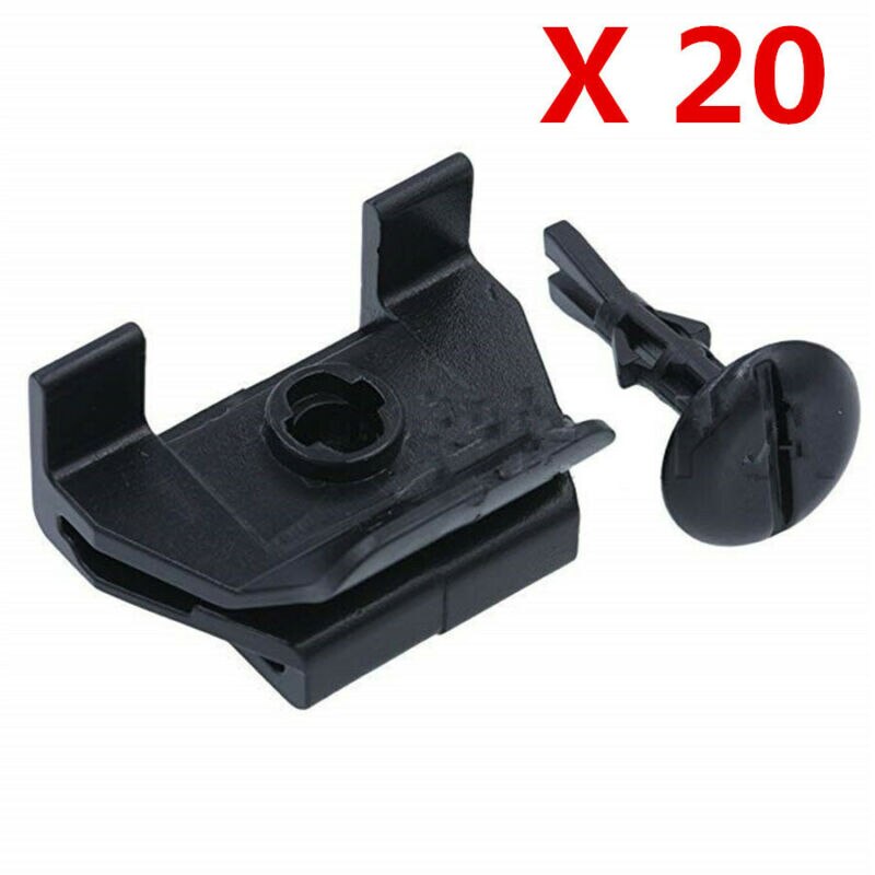 Auto clips pin kit fästelement bil stötfångare 53879-58010 reservdelar set