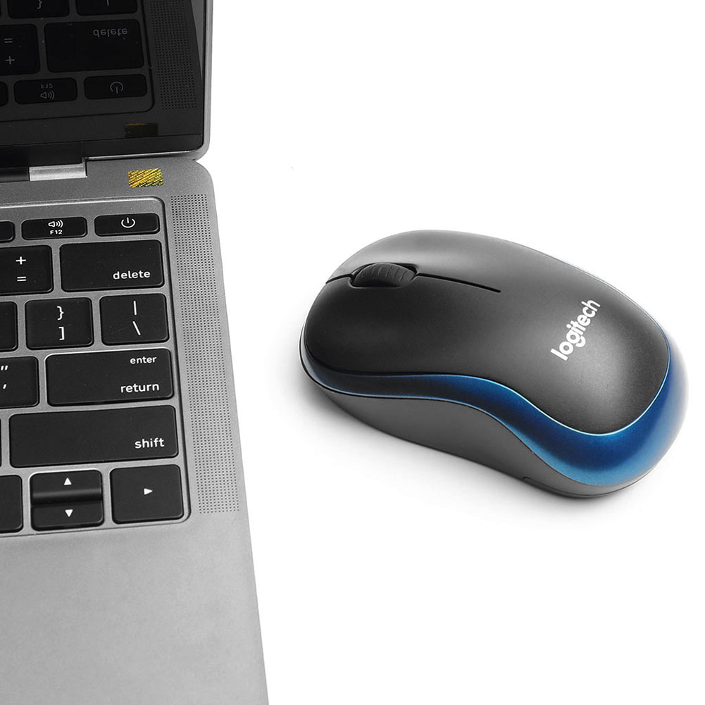 Logitech m185 draadloze usb nano ontvanger 1000 dpi 2.4ghz optische kantoor game muis met usb nano ontvanger voor pc mac laptop