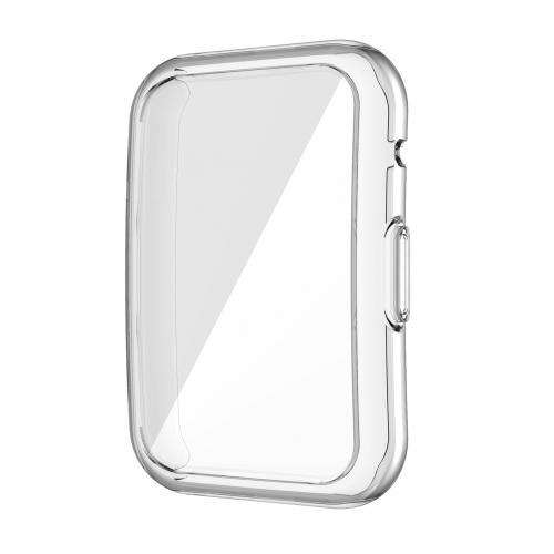 Anti-Kras Full Rand Smart Armband Beschermhoes Cover Voor Huawei Horloge Fit Horloge Accessoire Horloge Beschermhoes Tpu: Transparent