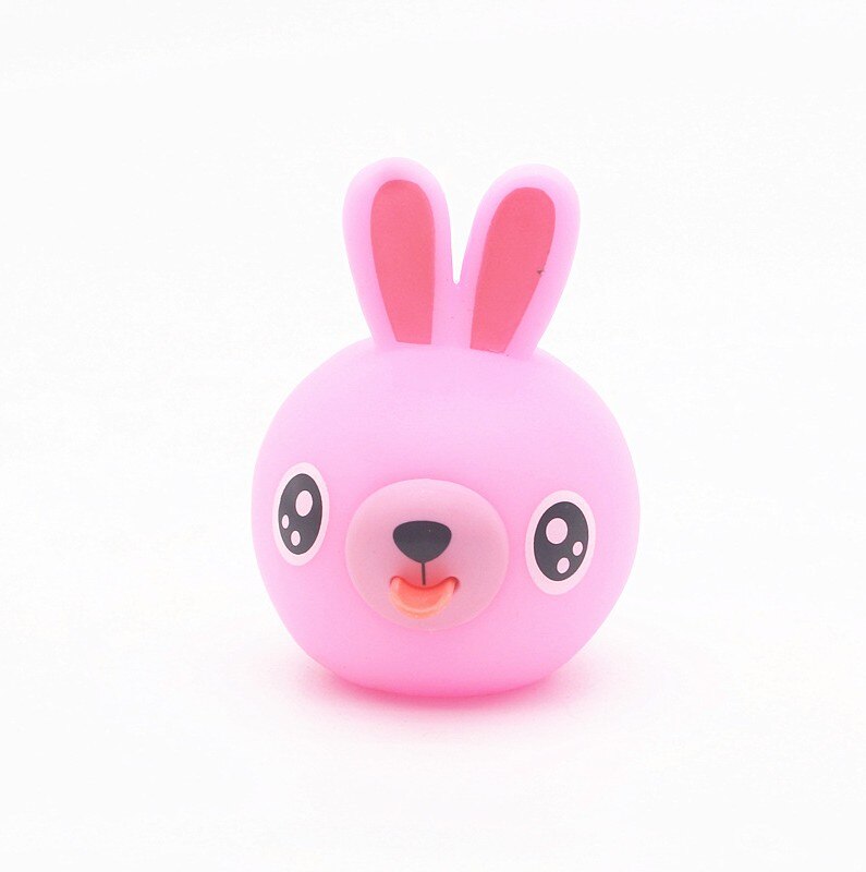 Screaming Toy Talking Cute Animal Tongue Out Stress Reliever Squaking Soft Sounding Electronic Vocal Solid Color: 12 S