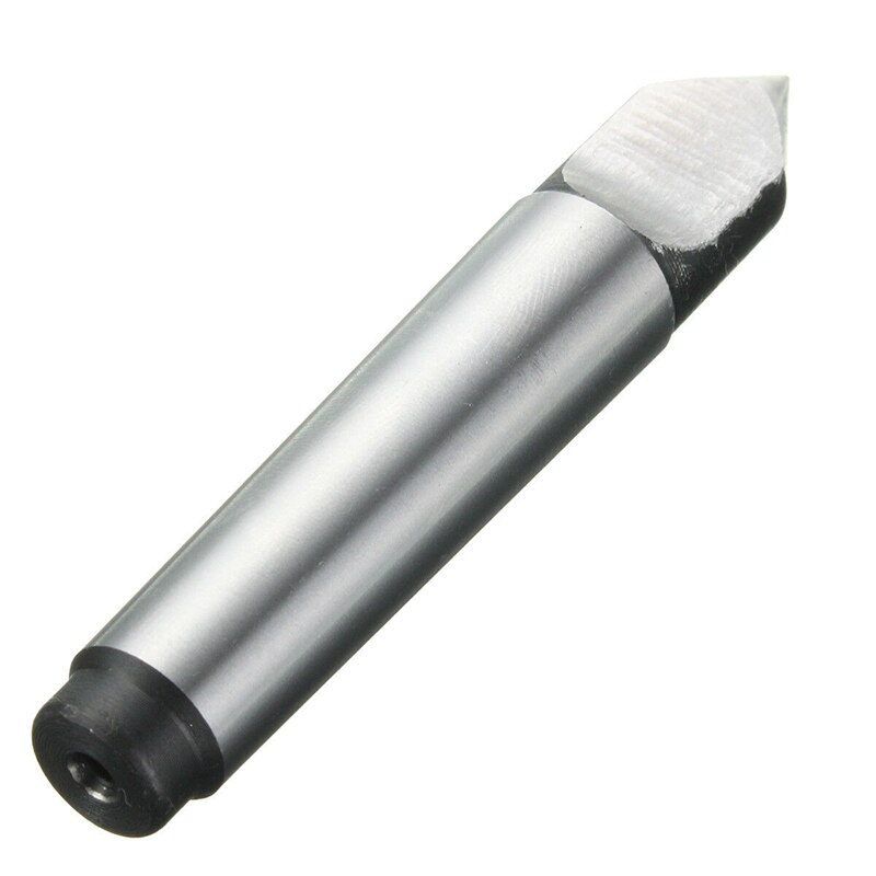 1pc mt2 morse conus 2 halve (dood) draaibank center - stalen punt