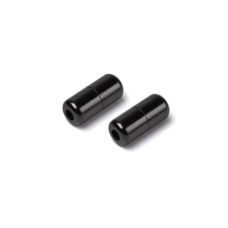 2 st  /1 set metallskosnören låstillbehör utan knytskosnören metall spetslås gör-det-själv-sneaker-kit spetsspänne\"guld silver": 4 st pistolfärg