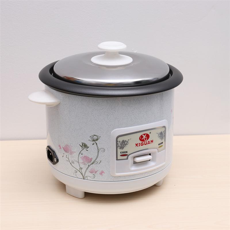 400W 2L Multi-Function Household Rice Cooker Mini Automatic Electric Rice Cooker Food Steamer With EU Plug Random Pattern