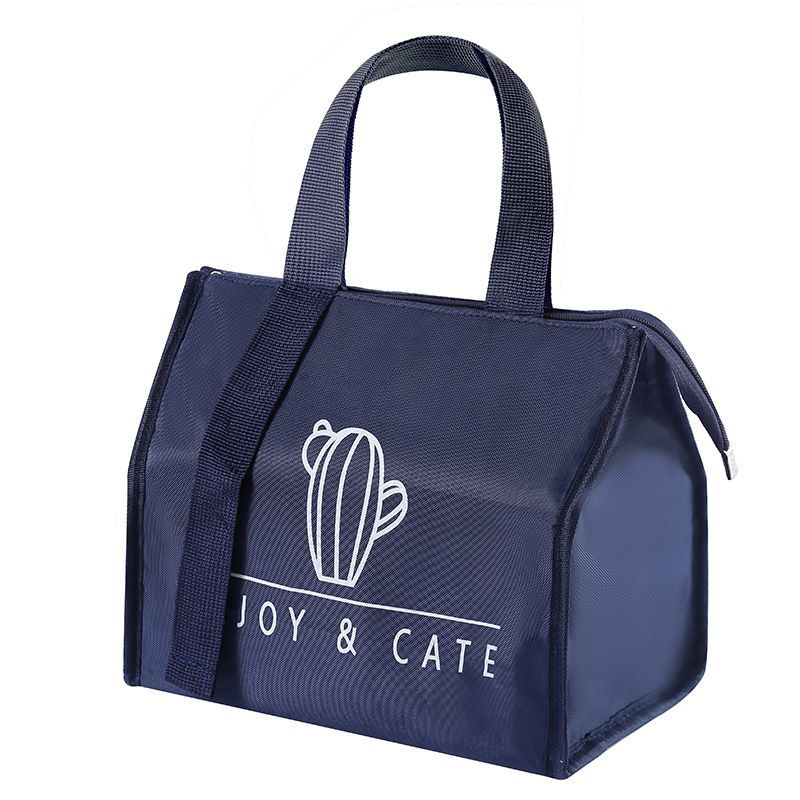 Cute Portable Women's Thermal Lunch Bags for Office Picnic Insulation Food Storage Container Bento Boxes Cooler Bag Pouch: SKY BLUE