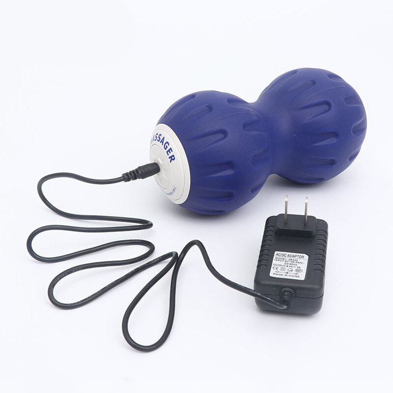 Peanut Massage Ball Deep Tissue Trigger Point Therapy Cordless Ball Vibration Electric
