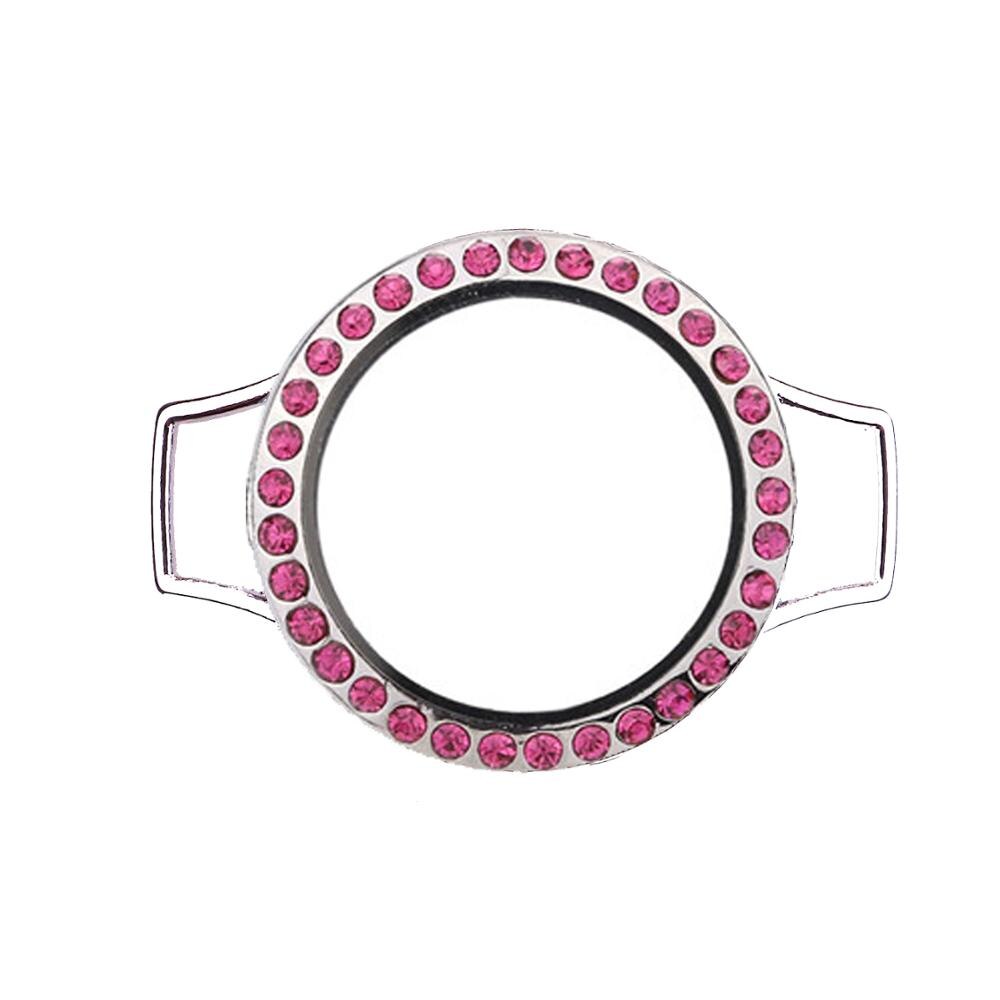 5 Stks/partij Drijvende Living Memory Glas 30Mm Medaillon Voor Pu Lederen Enkele Of Dubbele Wrap Armbanden Drijvende Charms Vrouwen sieraden: L102-red-1 glass
