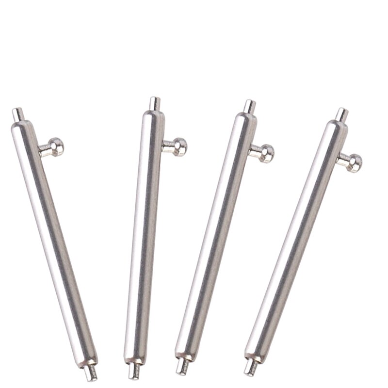 El Sr. NENG 4 unids/bolsa pasador de reloj calefacción herramientas y Kits de liberación rápida de acero inoxidable correa de reloj barras de resorte de pines MM 16MM 18MM 20MM 22MM