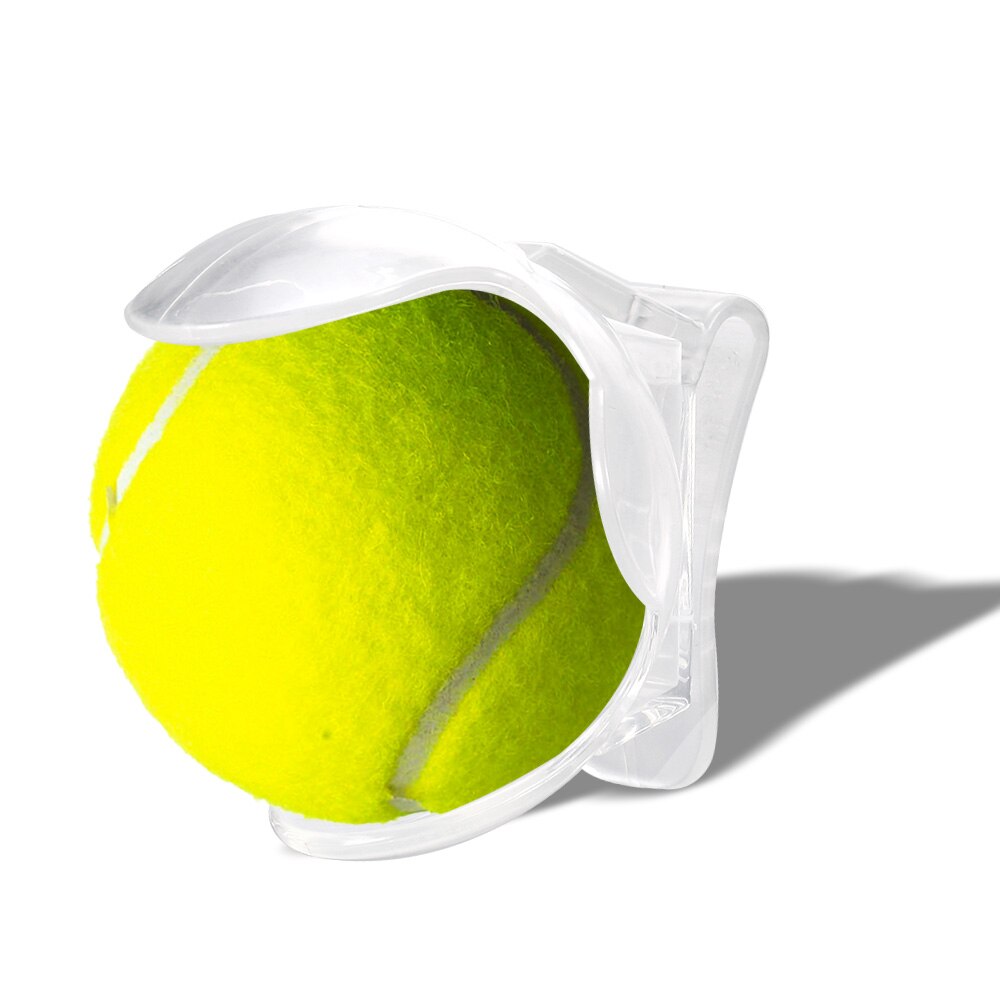1pc tennisbalclips, tennisbalhouder, tailleclip, transparant, houdt tennisbalaccessoires, trainingsapparatuur vast