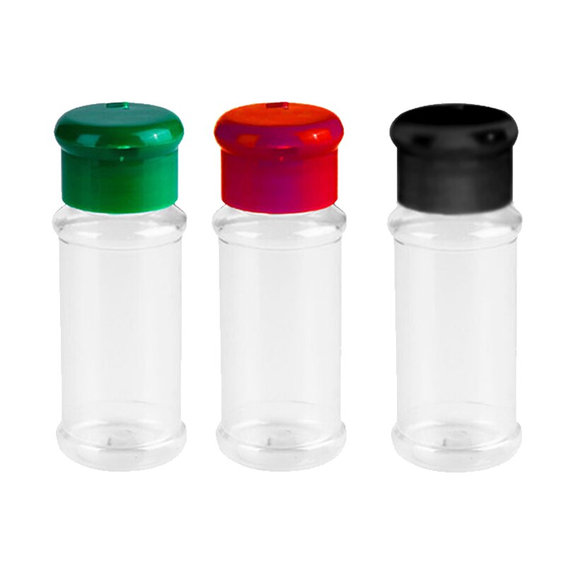 10/12/20 st 100ml plast kryddor salt peppar shakers kryddor grill kryddor burk cruet behållare kök kryddor flaska