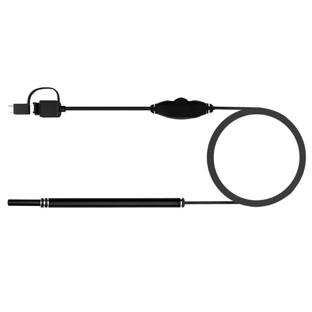 Visual Endoscope 0.3MPB Inspection Camera 6 LED Endoscope Ear Health Care Cleaning Endoscope: Default Title