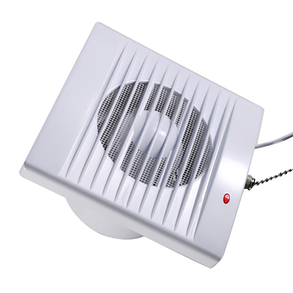 White 120mm Square Ceiling Ducted Exhaust Fan/flow/Bathroom/Kitchen/Laundry