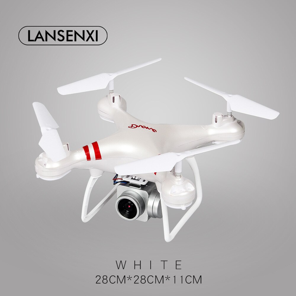 Mini RC Drone 4K/1080p HD Camera Aerial Photography Helicopter 360 Degree Flip Foldable Quadcopter: KY101 720p white