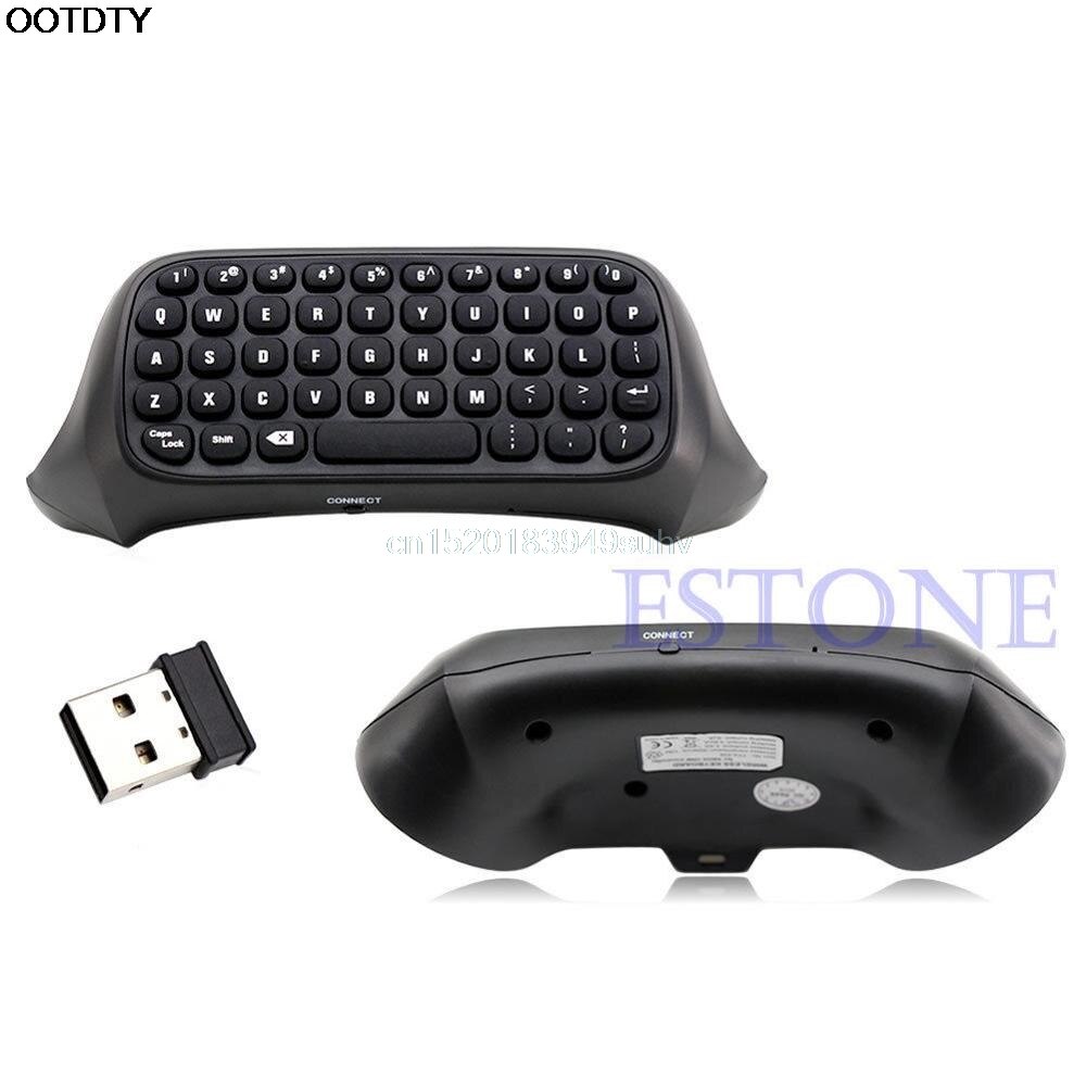 Details about USB 2.4G Wireless Messenger Game Controller Keyboard Keypad Chat Pad For Xbox One B/W ##