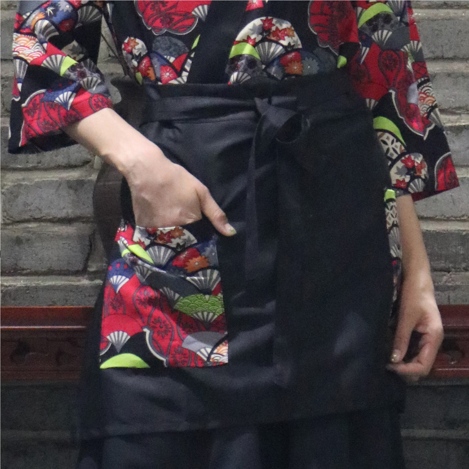 Delantal de chef de sushi, ropa de servicio de comida de estilo japonés, uniforme de trabajo de chef, delantal de kimono japonés