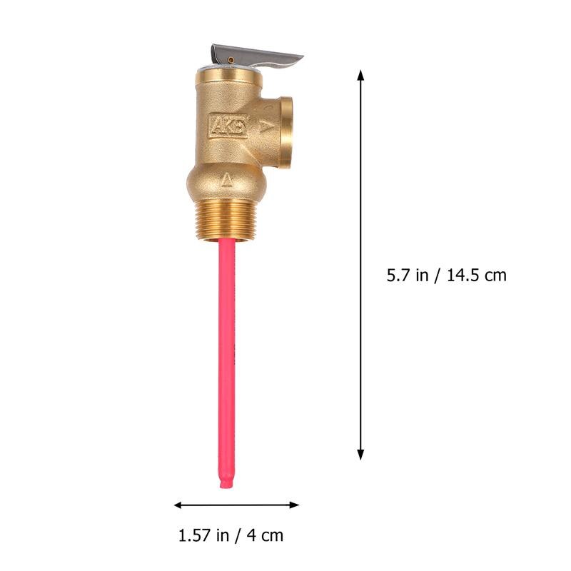 Soupape de décharge WYA-20 1.0Mpa 3/4 Solaire Chauffe-Eau Électrique Pression Température Pression Soupape De Sécurité Solaire Chauffe-Eau Électrique