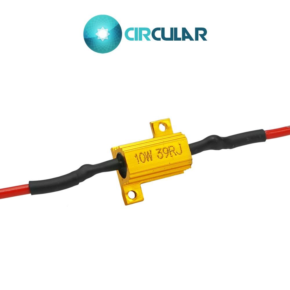 Led Load Resistor 10W-10Ohm 25W-25Ohm 50W-6Ohm 25W-8Ohm 10W-39Ohm 50W-8Ohm 100W-6Ohm Turn Signals Indicator: 10W 39 Ohm