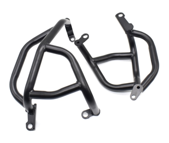 Para honda cb650r 2019-2020 preto motor barra de acidente da estrada pára-choques protetor esquerda direita para 2019-2020 honda cb 650r cb 650 r