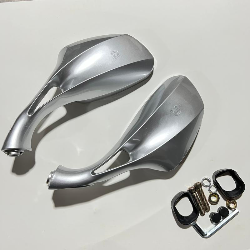 Specchietti laterali con filettatura 8mm per scooter bici elettrica 50cc 125cc 150cc 250cc Specchietti retrovisori posteriori modificati Modello universale: esercito verde