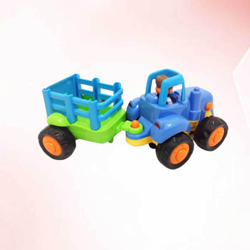 Kids Auto Tractoren Auto Model Techniek Van Model Kids Early Learning Blauw