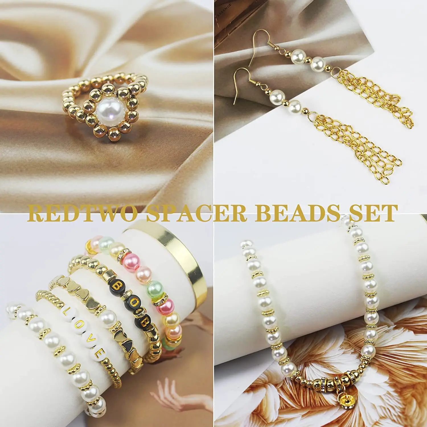 2,400 Diy Kralen Platte Kralen Armband Met Kralen
