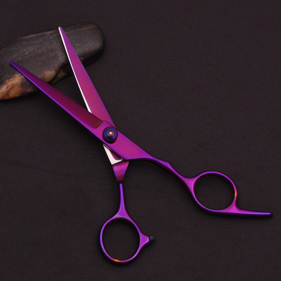 Tijeras de pelo de 6,0 pulgadas, tijeras de corte profesionales, adelgazamiento, peluquería, corte de pelo, peine, juegos de maquinillas de afeitar, salón, peluquero y hogar, triangulación de envíos