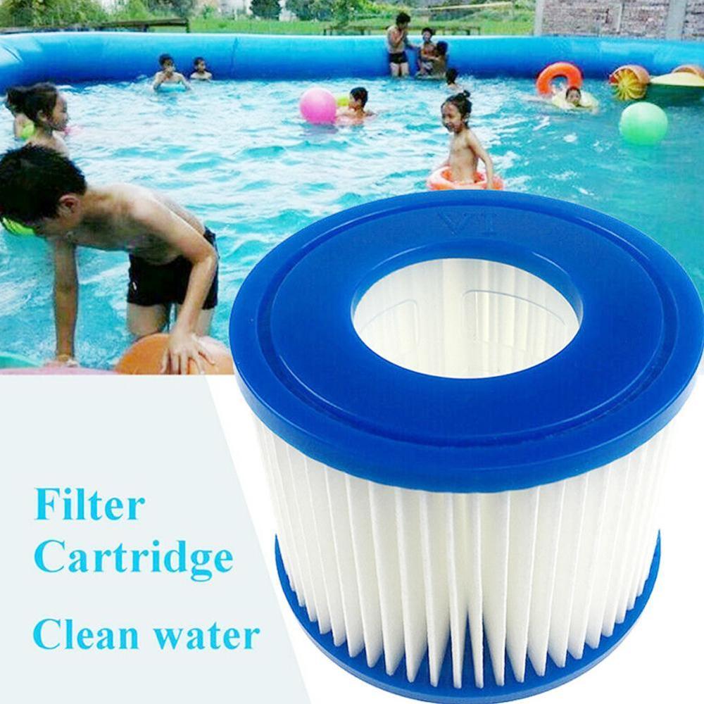 1pcs For Bestway Pump 58381 Replacement Filter Cartridge Swimming Pool Pump Easy Set Up Blue Fit Filter Pumps