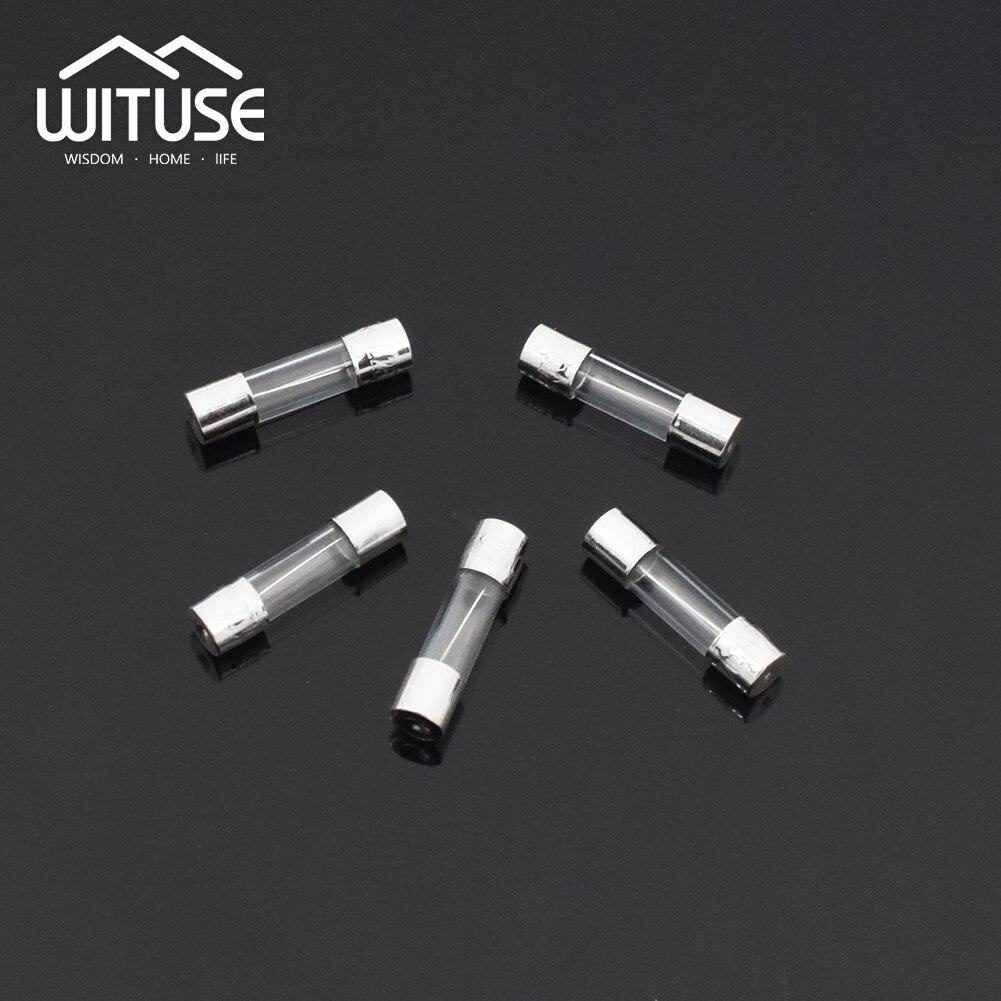 5x20mm Fuse Quick Fast Assorted Kit 0.5A-20A Assorted Kits Fast-blow Glass Fuses DIY Quick Blow Electrical Glass Tube Fuses