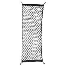 Elastic Nylon Netting Cargo Net Car Accessory Envelope Style Trunk Netting Organizer Black