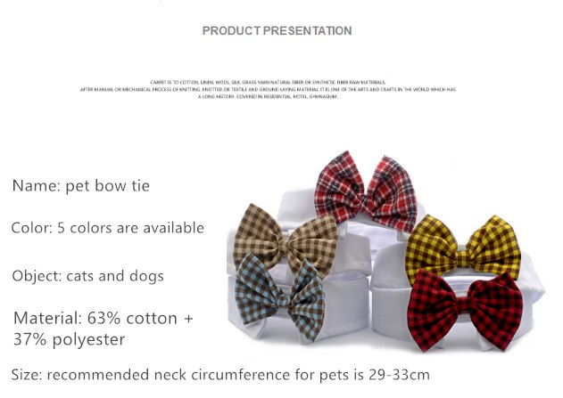 Akcesoria dla zwierząt kot i placki muszka uniwersalna moda trwała muszka biżuteria artykuły dla zwierząt Qianyi
