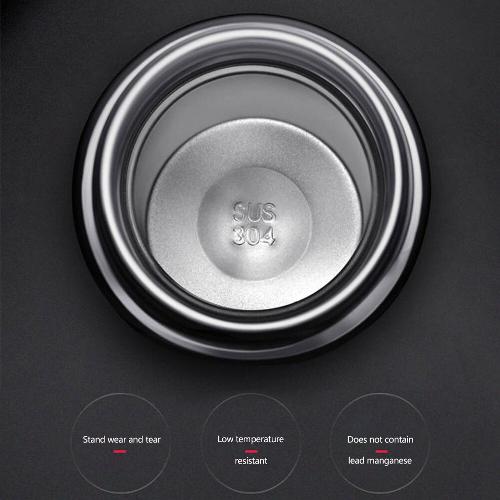 500ml de aço inoxidável parede dupla preservação do calor copo garrafa vácuo copo café viagem garrafa bebida casa ao ar livre