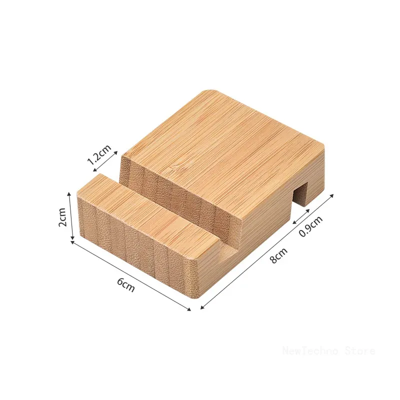 Estantes universales de madera maciza para teléfono móvil, soporte de escritorio Simple para teléfono móvil, tableta, PC, lector electrónico, soporte portátil para teléfono móvil: Blanco